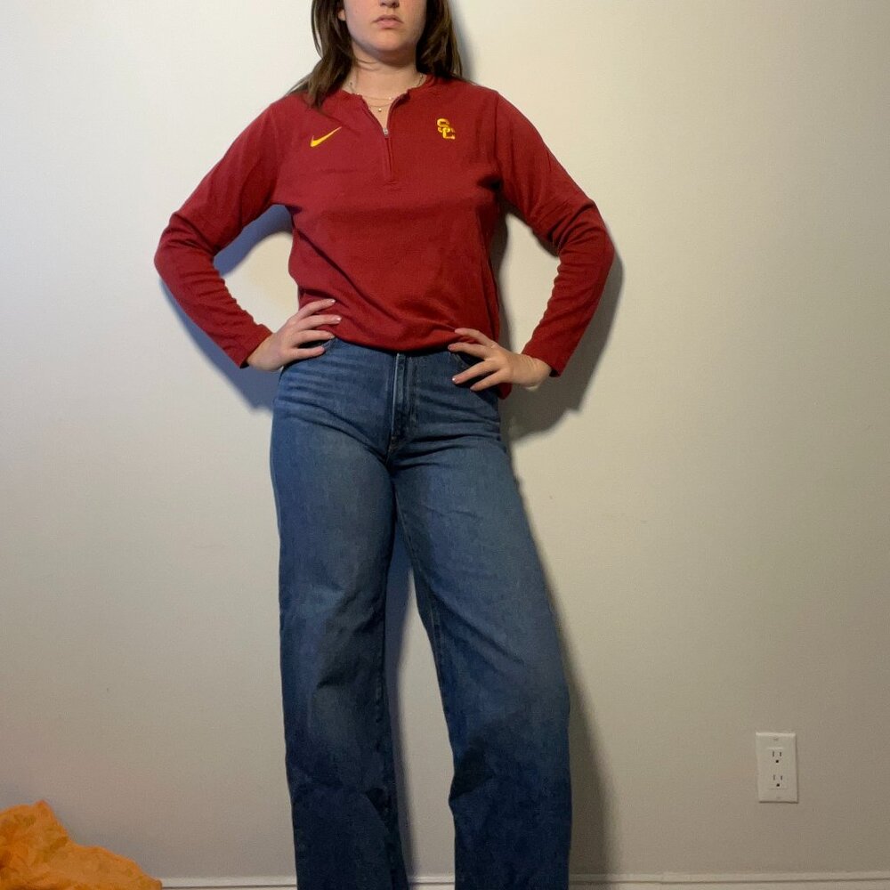 USC Red Athletic Quarterzip – Brand New, Comfortable